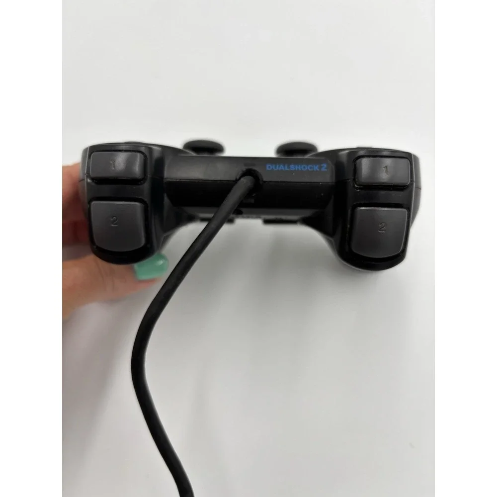 PlayStation 2 PS2 Official OEM Sony DualShock 2 Controller Black Working